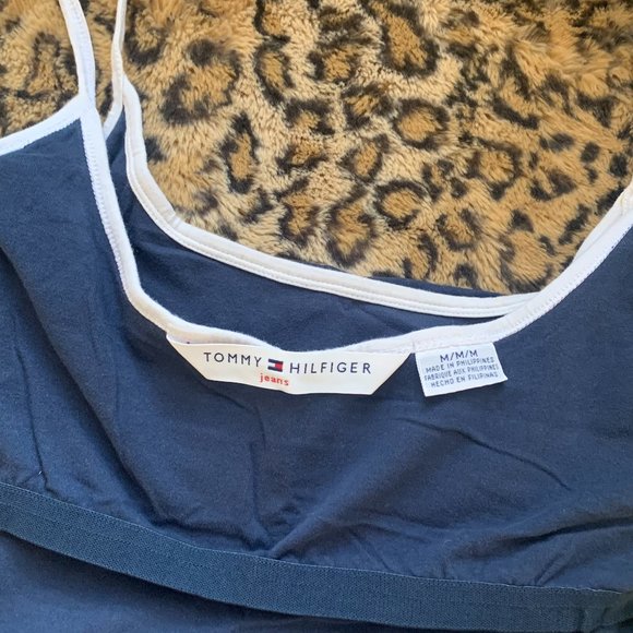 Tommy Hilfiger Logo Summer T-Shirt Tank Cotton Dress - Picture 7 of 7